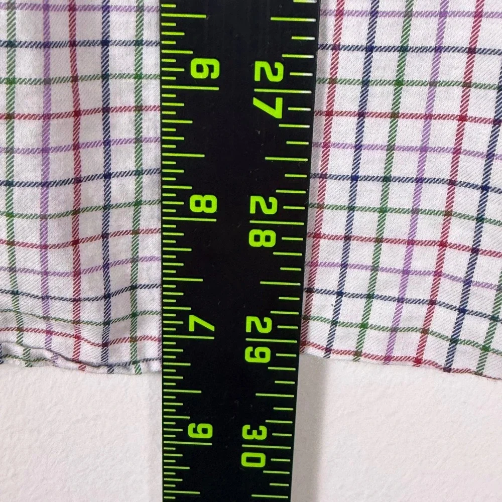 Polo Ralph Lauren Button Down Shirt Mens Small Multi Color Check Pony Logo‎